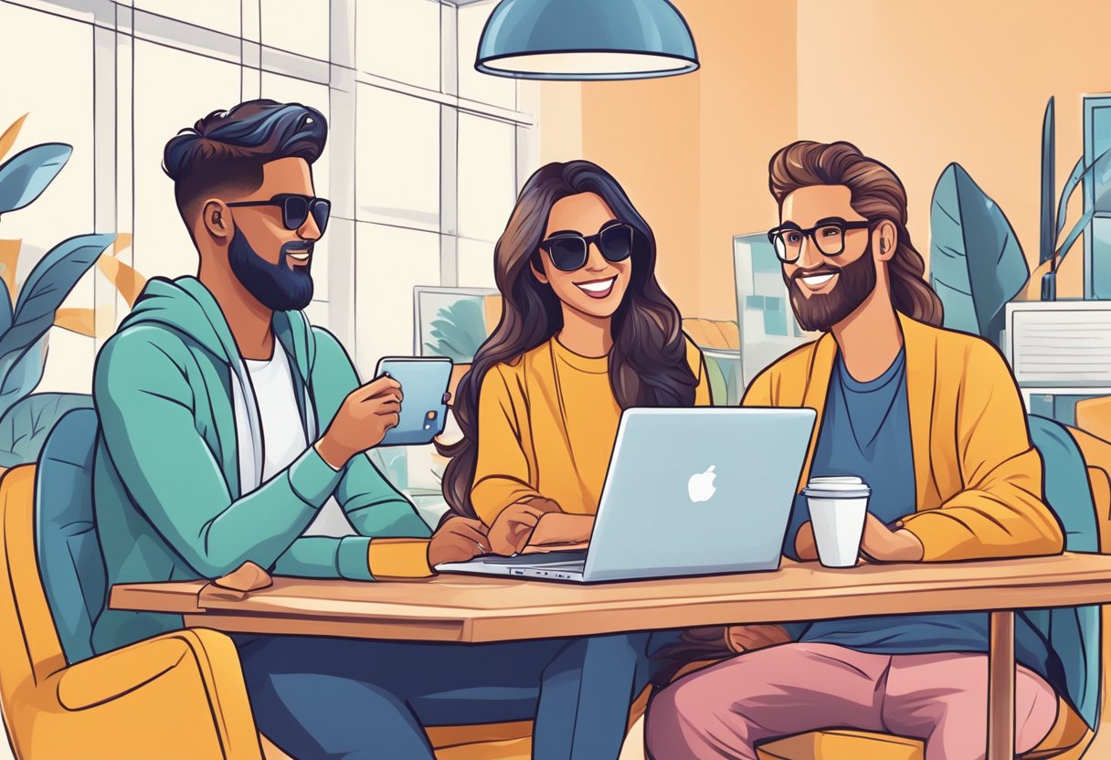 Influencer marketing agency connects brands with social media influencers for promotional campaigns