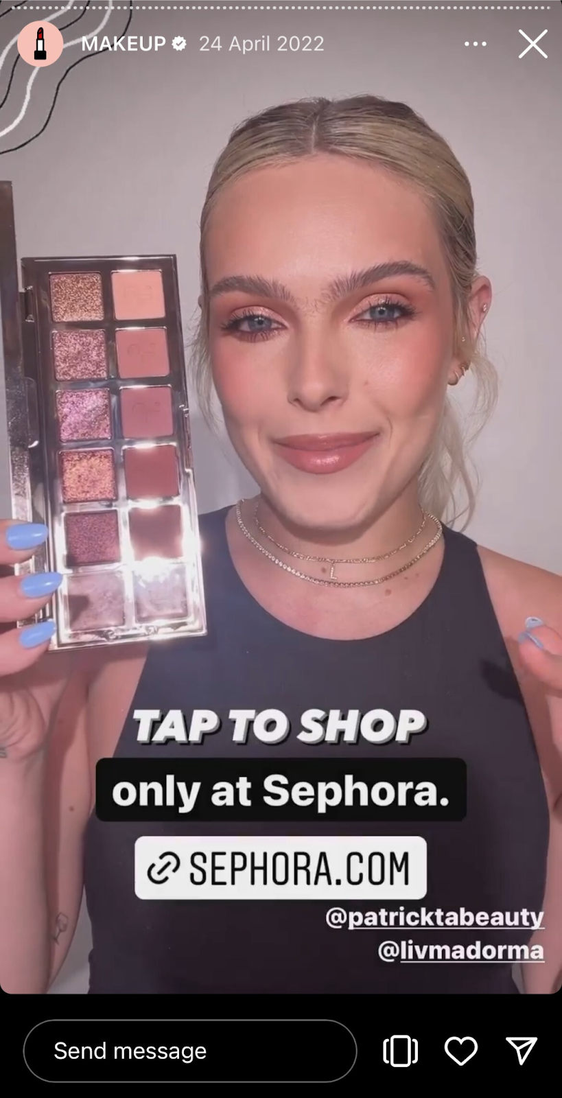 User generated content from Sephora