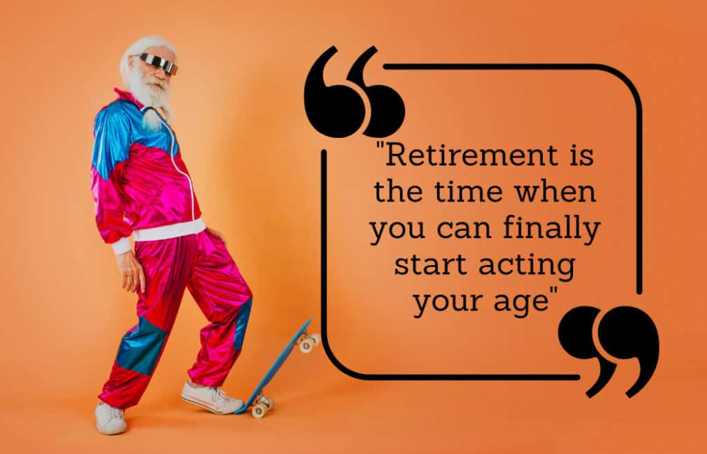 examples of funny retirement speeches