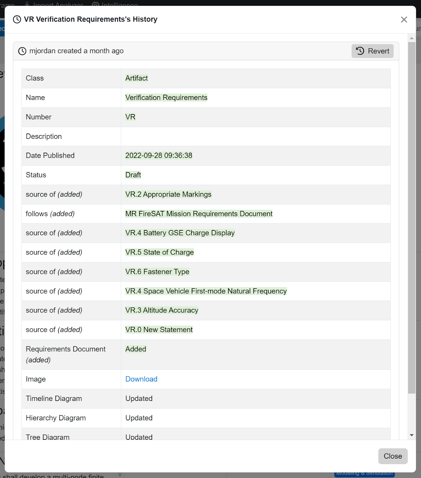 verification-requirement-version-control