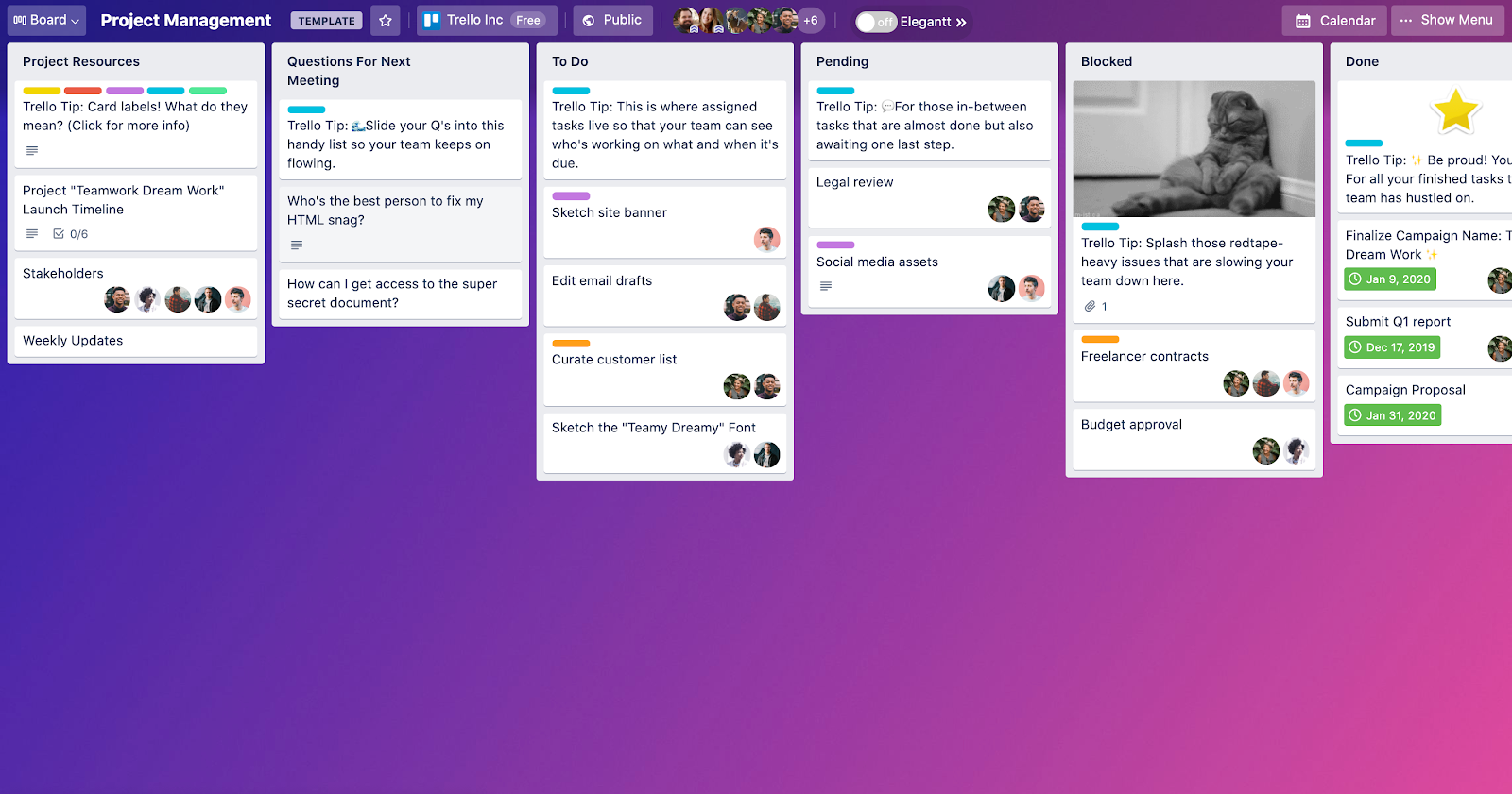 Kanban Boards with Trello