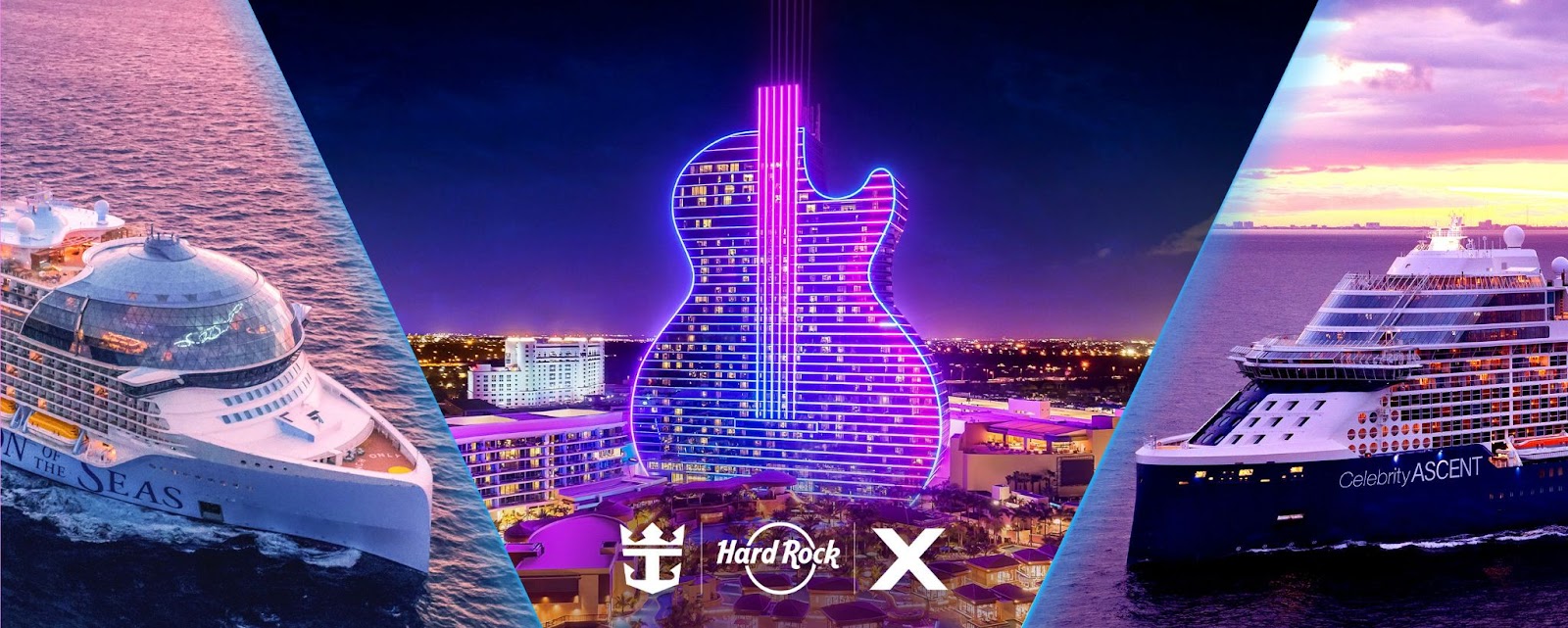 Hard Rock, Royal Caribbean, and Celebrity Cruises Unite