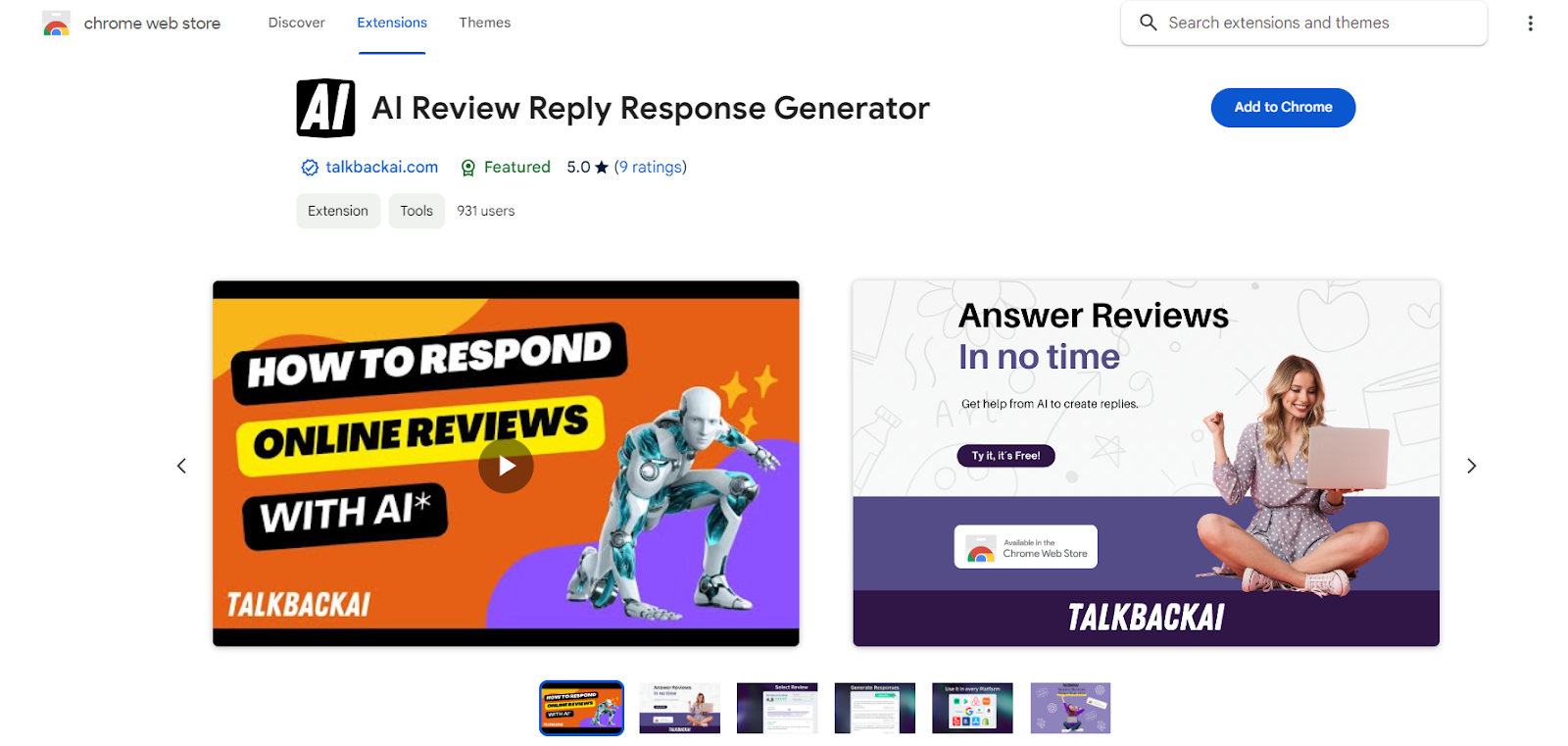 AI Review Reply Response Generator