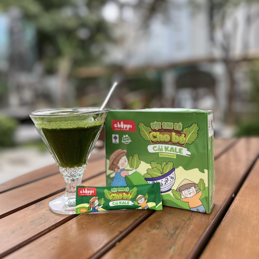 Bột rau củ sấy lạnh Chippi - Giải pháp ăn dặm an toàn, dinh dưỡng