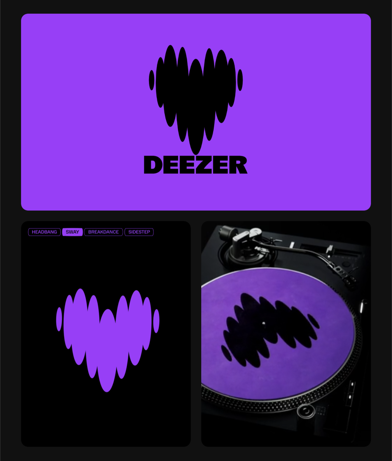 Artifact from the Deezer's Branding and Visual Identity Transformation article on abduzeedo