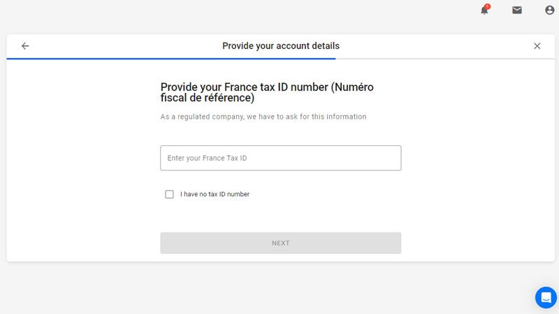 Admirals tax id