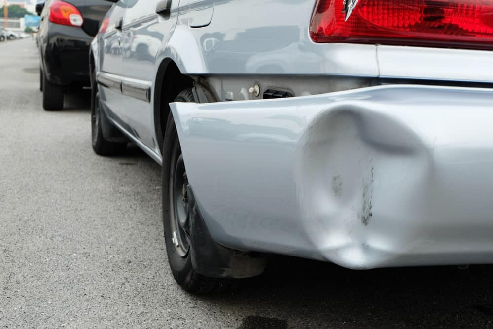 how to get a dent out of a car bumper