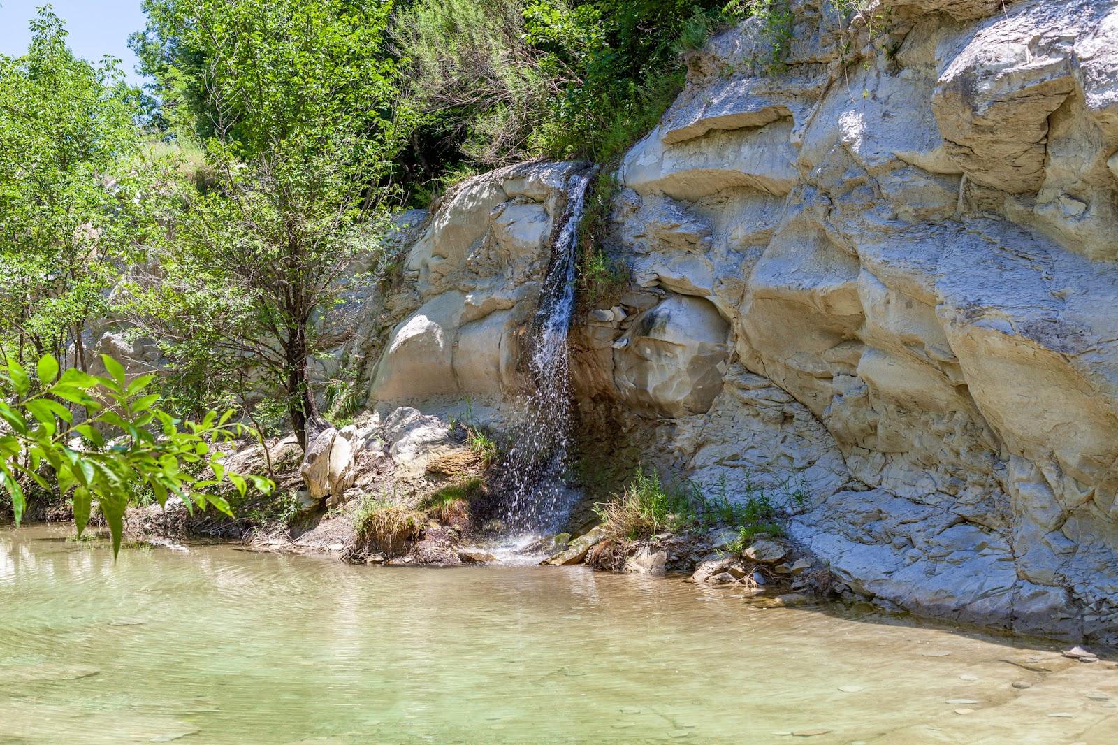 Limestone Quarry Park Waterfall