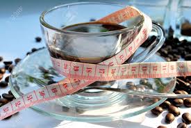 Coffee companion that can make your weight loss journey successful, pictured a cup of coffee that has a tape measure around the cup.

