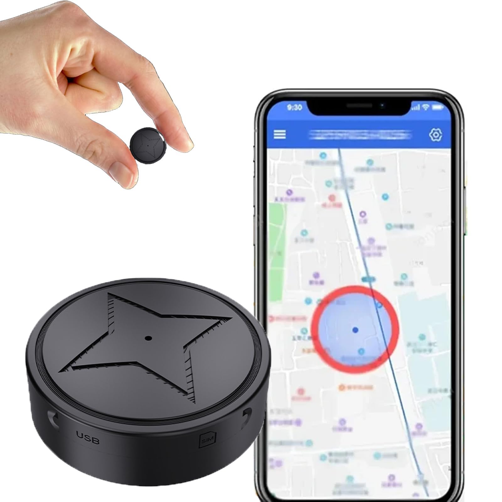 Rastreador GPS Forte Magnético