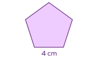 Périmètre d'une forme géométrique régulière
