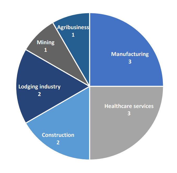 Industries most centered by 3AM ransomware (Supply - Intrinsec)