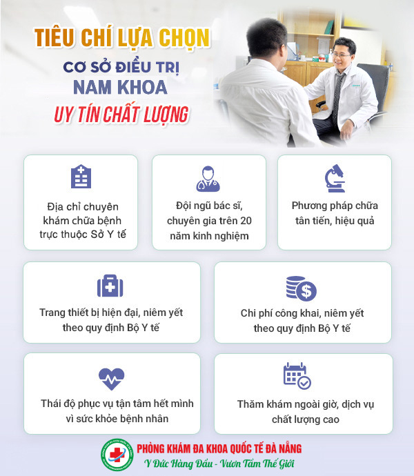 Tiêu chí chọn địa chỉ khám xuất tinh sớm