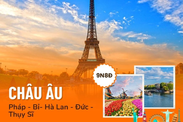 Hành trình khám phá 5 nước Châu Âu