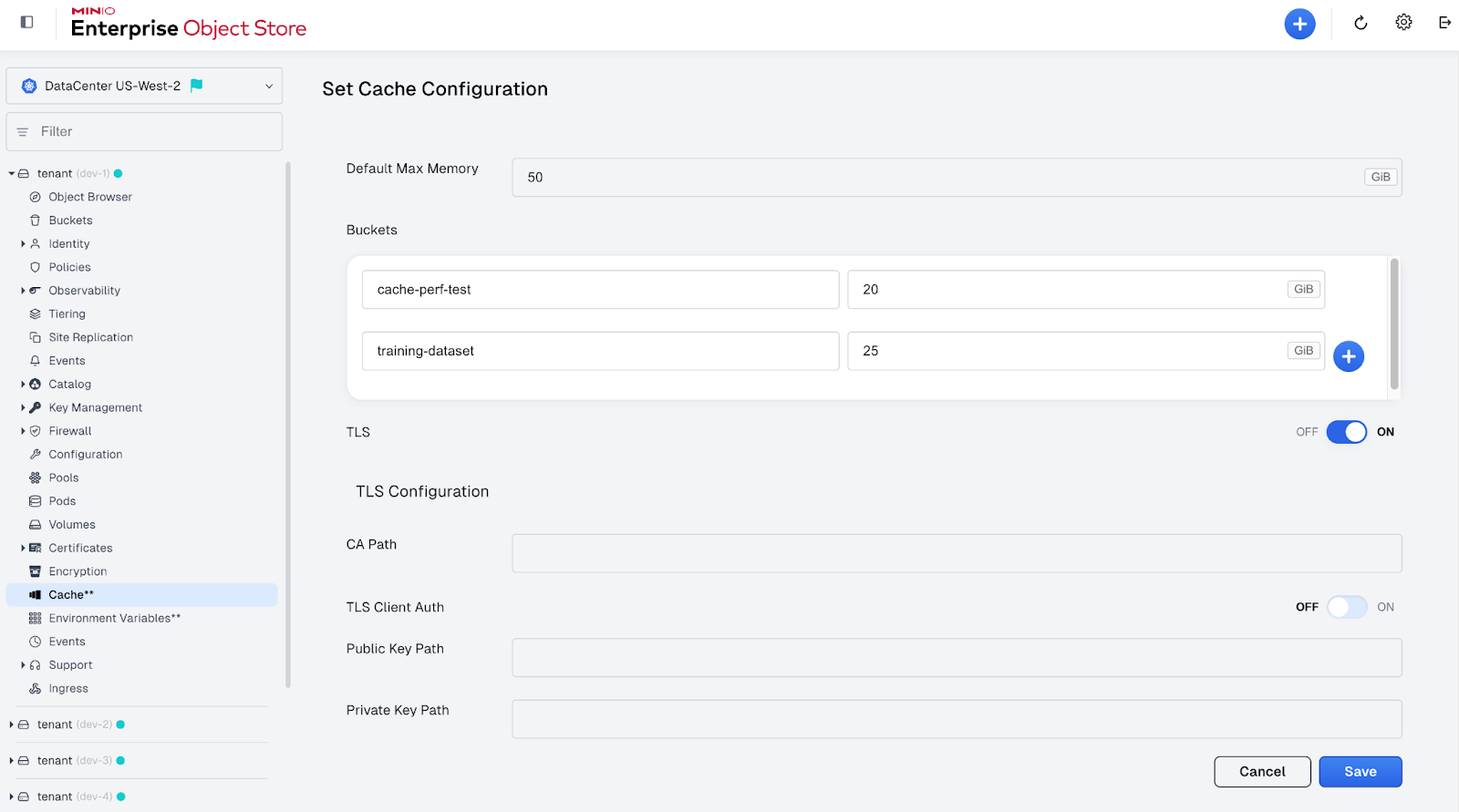 MinIO Enterprise Cache: A Distributed DRAM Cache for Ultra-Performance