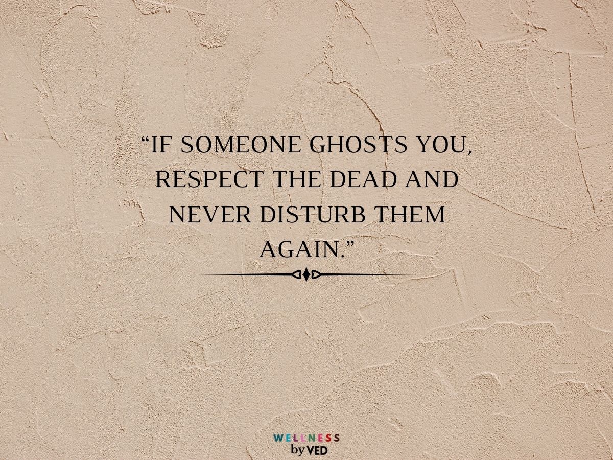 quotes about ghosting 