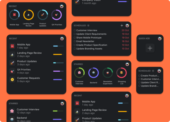 Design & Functionality for Taskade