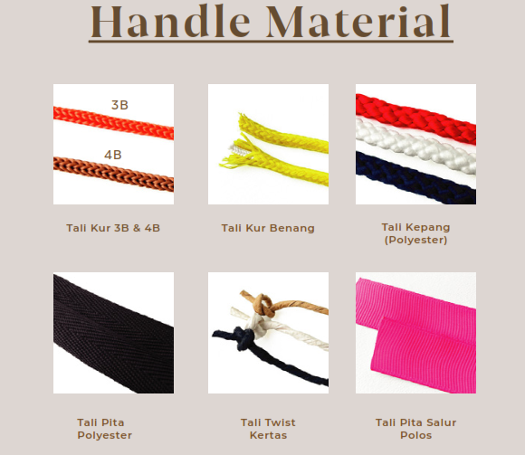 Handle Material paper bag, custom paper bag custom