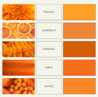 Orange colors