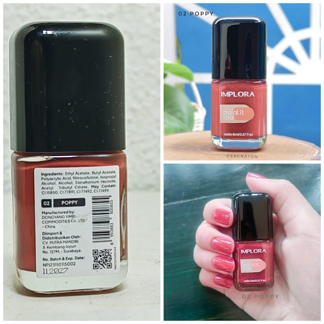 review Paint it Red 02 Poppy
