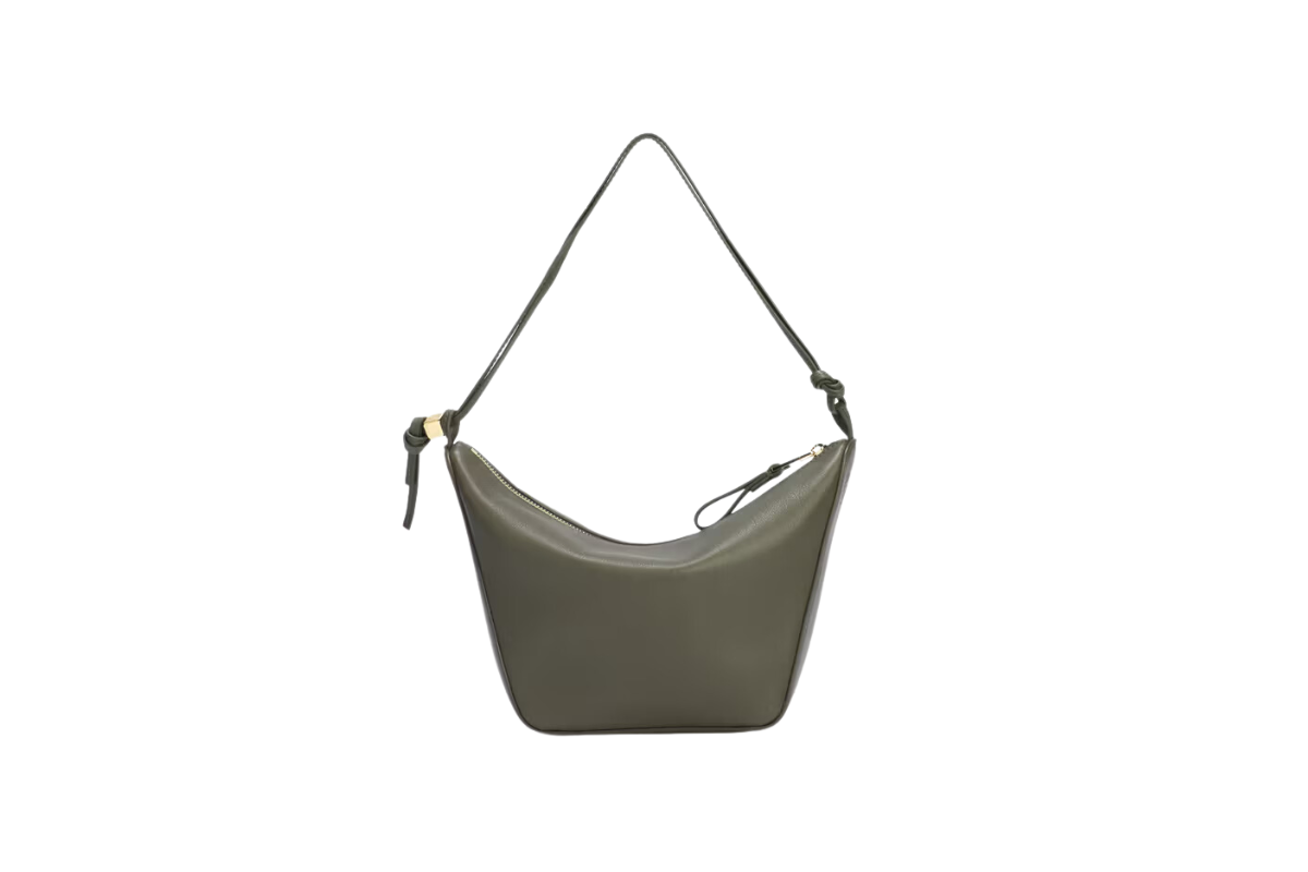 6.LOEWE Mini Hammock Hobo Bag in Classic Calfskin