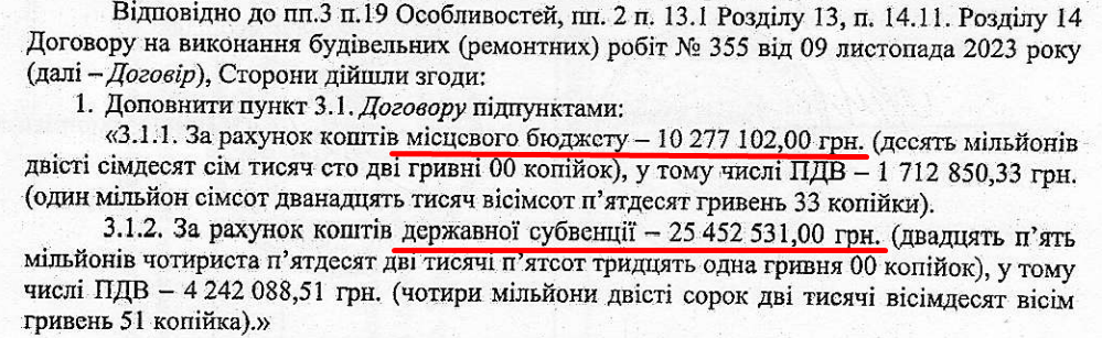 В Роменській школі завищені ціни на будівництво бомбосховища на 732 тис грн