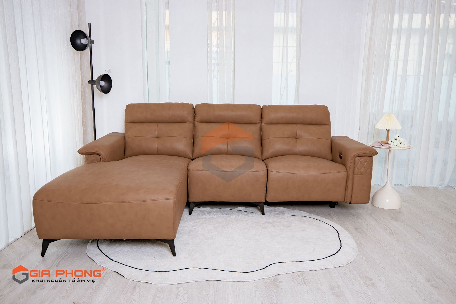 Ghế sofa da màu nâu - Tạo cảm giác sang trọng và tinh tế cho không gian sống