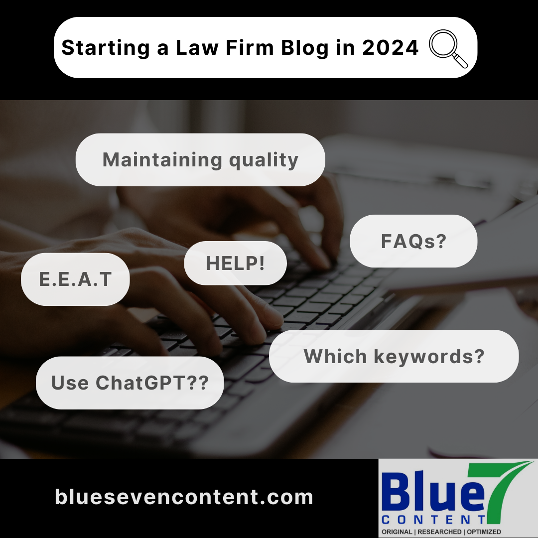 Blogs for law firms in 2024 - Start planning today.