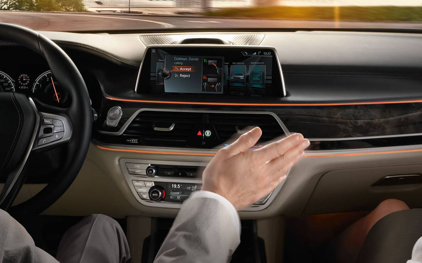 Let’s go through BMW gesture control features  