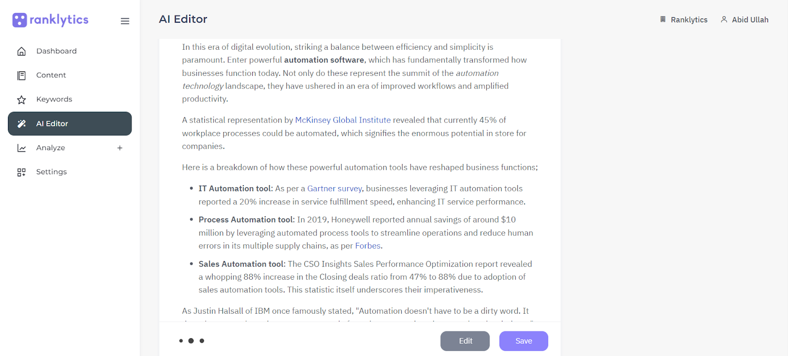 How to Automate Writing