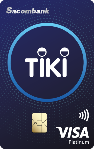 Thẻ tín dụng Sacombank Tiki Platinum
