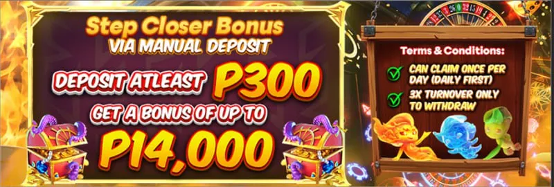 Ang JOY7 Manual Deposit Bonus na nagbibigay ng malalaking gantimpala.