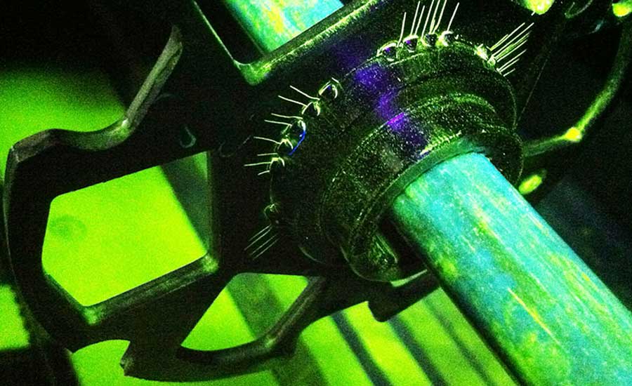 magnetic particle inspection (ndt)