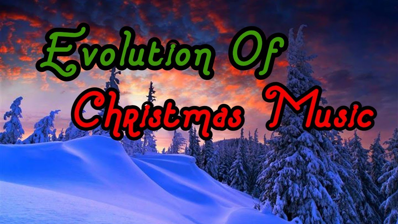 Christmas music has evolved from ancient pagan songs, medieval chants, and Victorian carols to the modern mix of classical hymns and pop holiday hits.