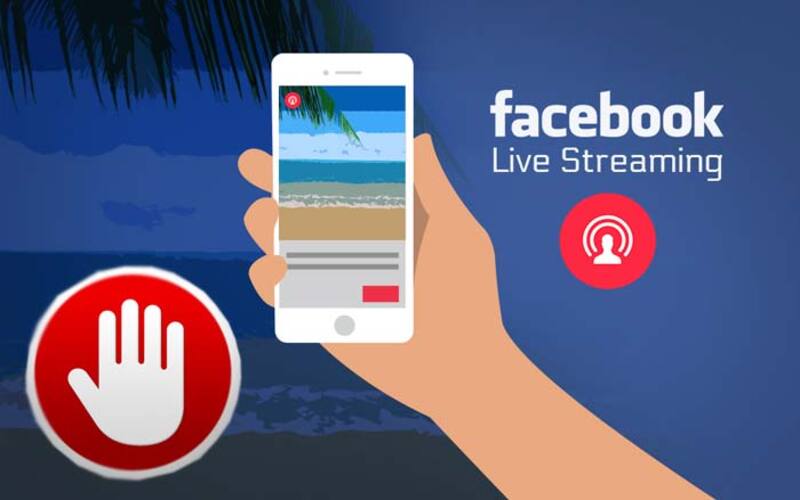 Facebook live streaming