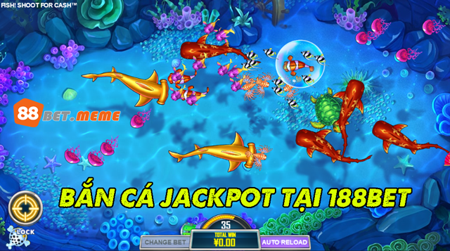 Khám phá thế giới săn cá kỹ thuật số với trò chơi Bắn Cá Jackpot tại nhà cái 188Bet, nơi mỗi cú clic