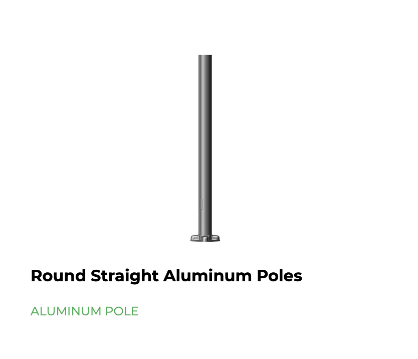 Round Aluminum Poles | Stouch Lighting