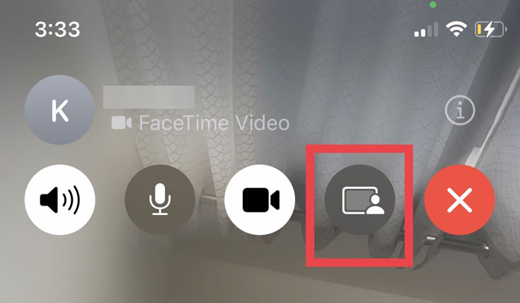 FaceTime Call Options