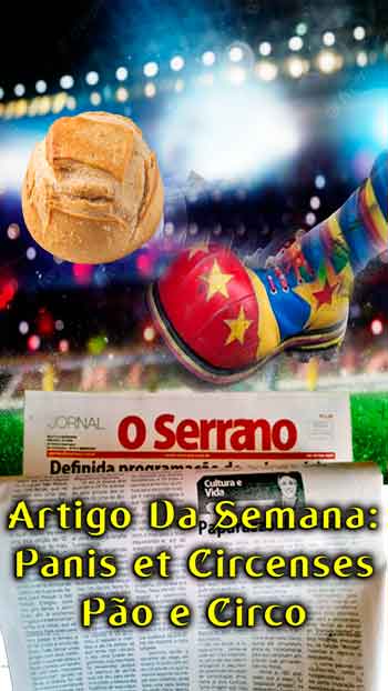 Pão e Circo - Ilustraçãio: Henrique Vieira Filho