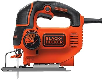 BLACK+DECKER Jig Saw, Smart Select, 5.0-Amp with Workmate Portable Workbench