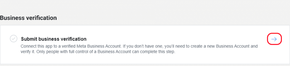 How to verify an account via Facebook Business Manager