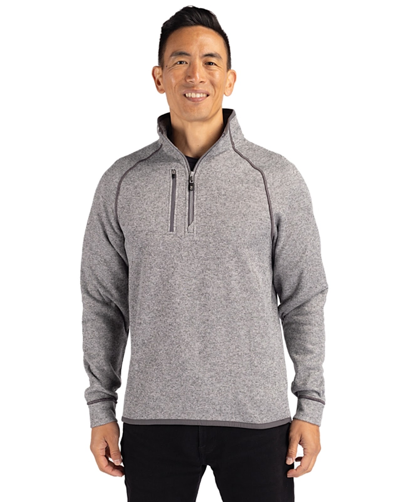 Best mens big and tall half zip pullover 