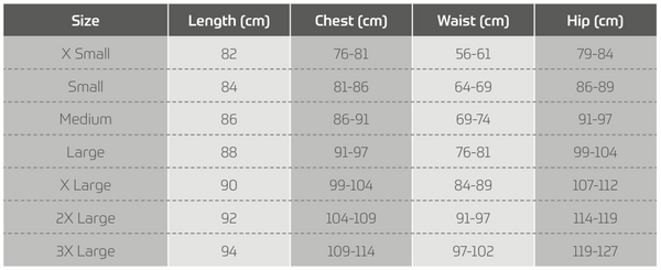 Netball Dress Sizing Guide – Champion System UK Netball