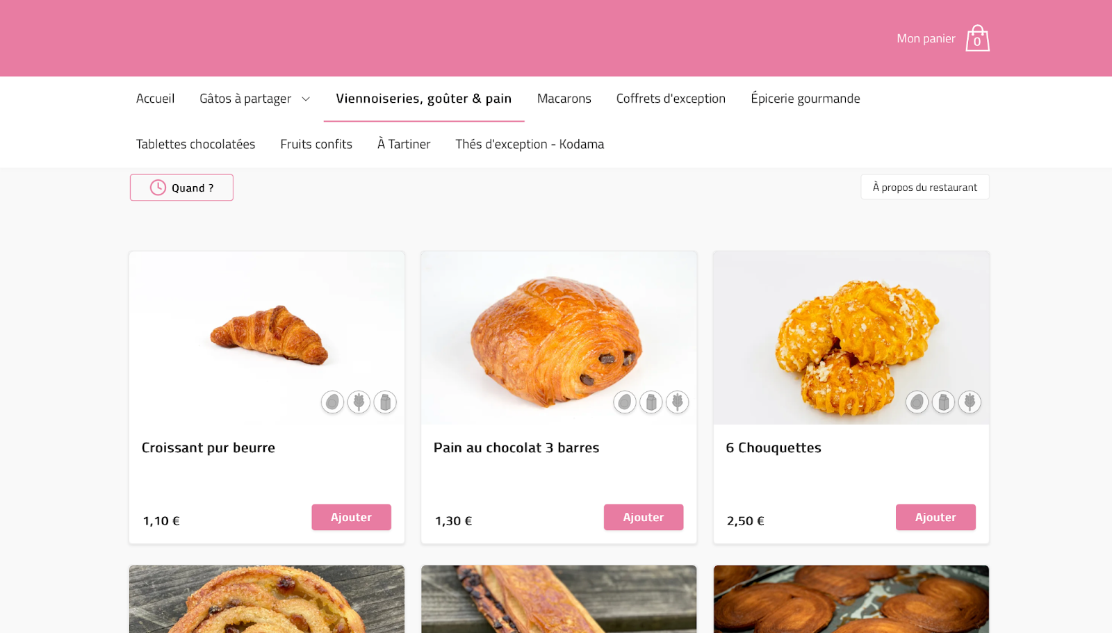 Développez votre point de dépôt de pain sur votre site en ligne réalisé par TastyCloud