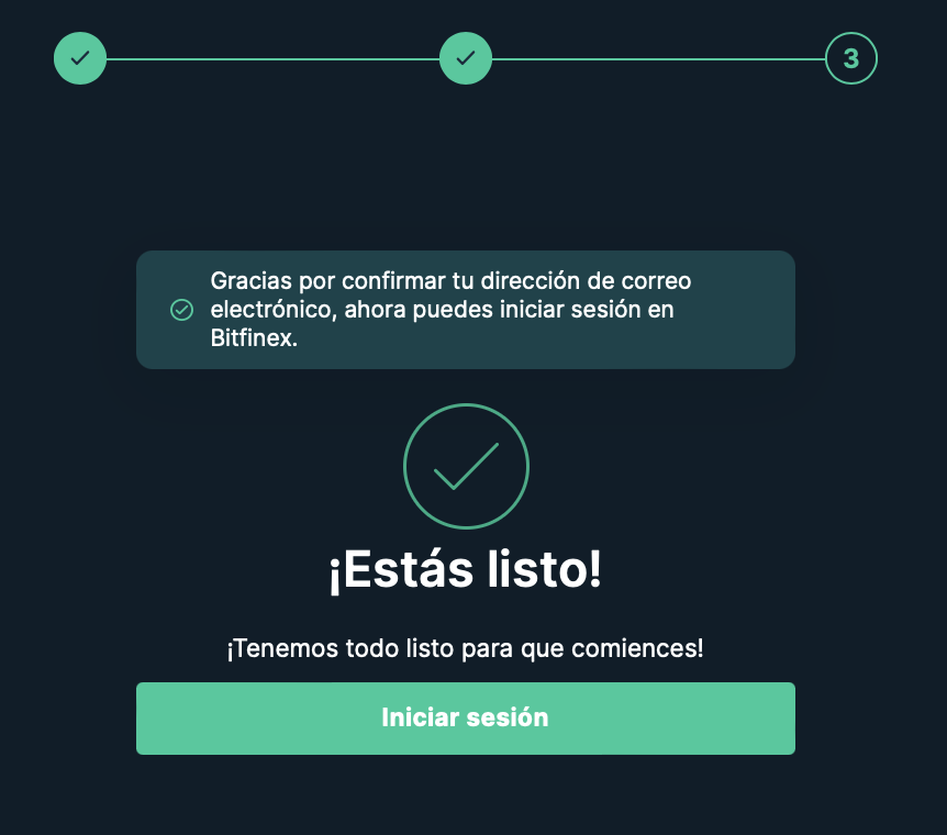 Cómo Crear Una Cuenta En Bitfinex – Bitfinex