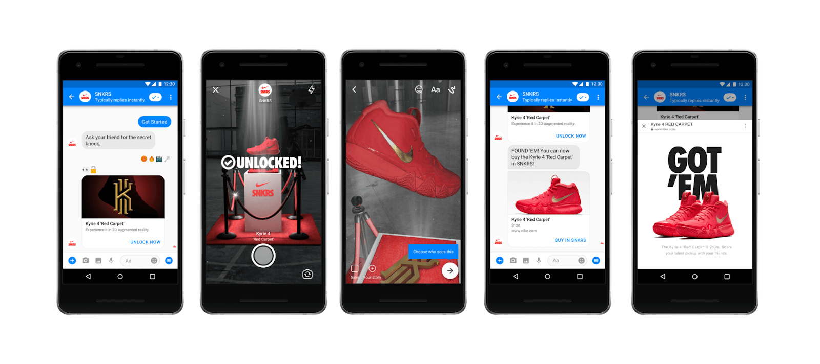 мобільний маркетинг, приклад рекламної кампанії, мобільний маркетинг Nike