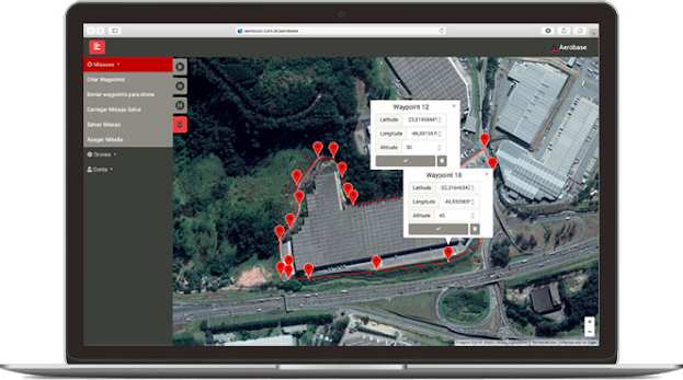 Aplicações de drones na segurança - Aeroscan