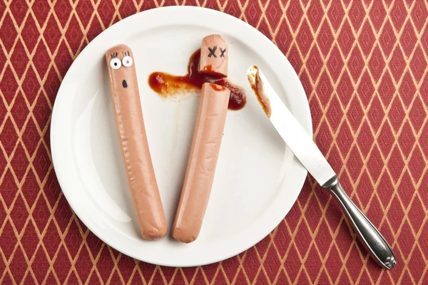Funny Picture of Hotdog
