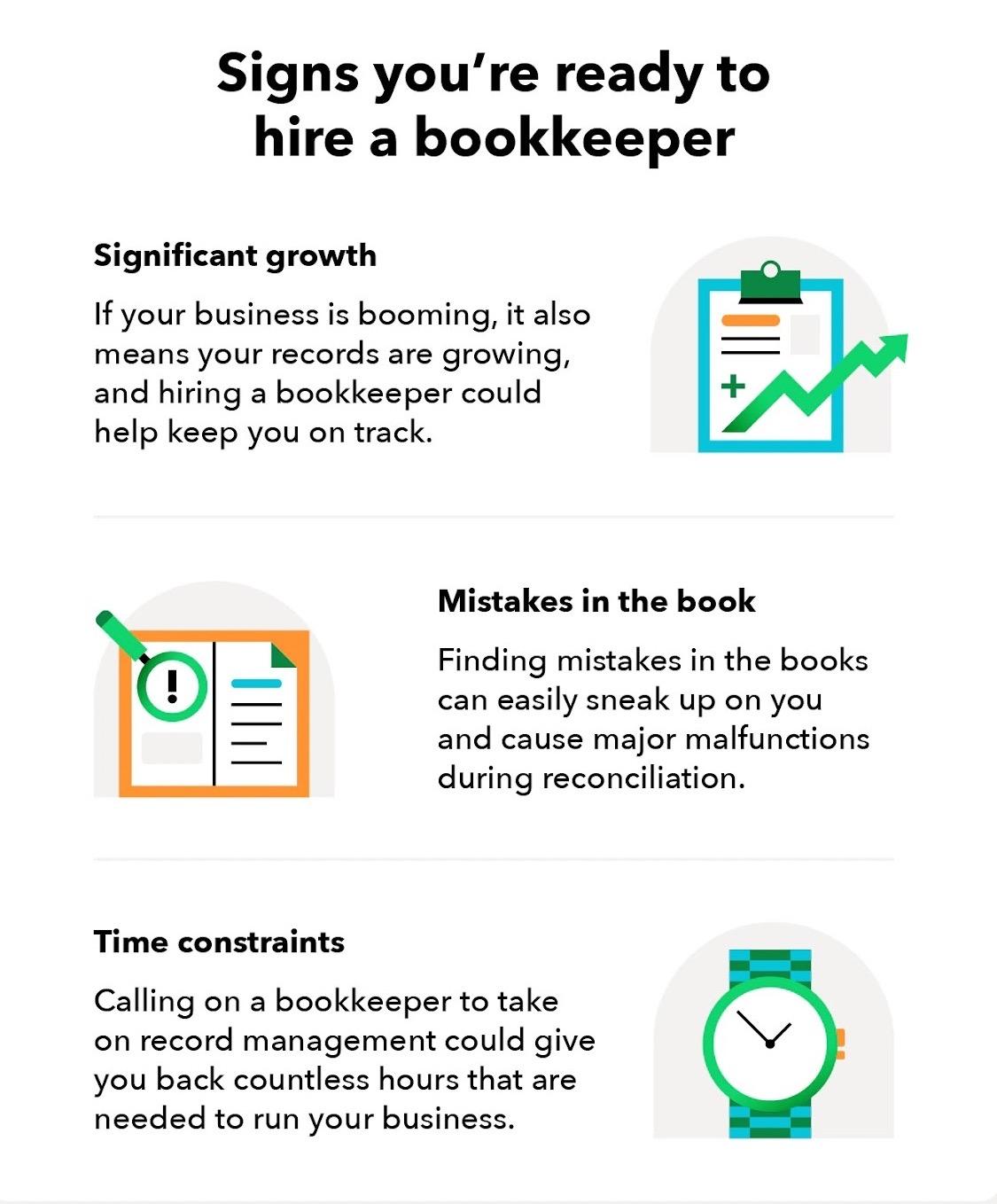 Image depicting the signs you need a bookkeeper.