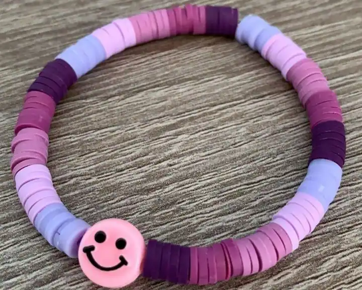 Picture of the emoji themed  bead